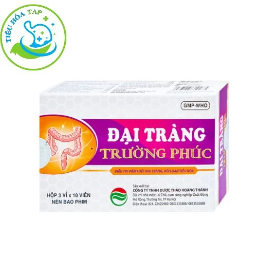 Đại tràng Trường Phúc -  Hộp 3 vỉ x 10 viên